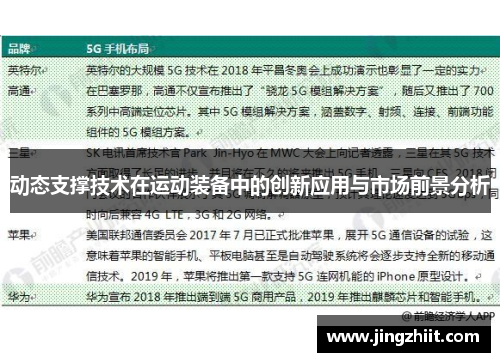 动态支撑技术在运动装备中的创新应用与市场前景分析